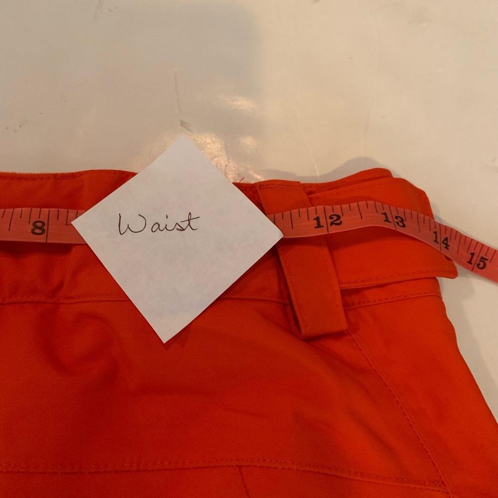 The North Face HyVent Vibrant Orange Insulated Ski Snowboard Pants XS - Picture 11 of 15